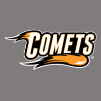 Comets with Mascot Full Color - White Outline - Youth Heavy Blend™ Hooded Sweatshirt Design
