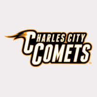 Charles City Comets Full Color - Orange Outline - Dri Power ® Active 50/50 Cotton/Poly T Shirt Design