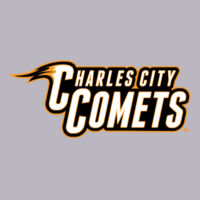 Charles City Comets Full Color - Orange Outline - Ultra Cotton ® Sleeveless T Shirt Design