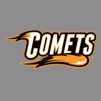 Comets with Mascot Full Color - Orange Outline - Unisex Jersey Tank Design