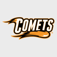 Comets with Mascot Full Color - Orange Outline - Youth Heavy Blend™ Hooded Sweatshirt Design