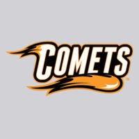 Comets with Mascot Full Color - Orange Outline - Ultra Cotton ® Sleeveless T Shirt Design