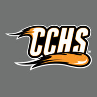 CCHS with Mascot - Orange Outline - ® Women's Perfect Tri ® Long Sleeve Tunic Tee Design