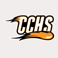CCHS with Mascot - Orange Outline - Youth Dri Power ® 50/50 Cotton/Poly T Shirt Design