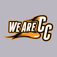 We are CC - Orange Outline - DryBlend ® Crewneck Sweatshirt Design