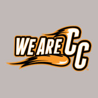 We are CC - Orange Outline - Dri Power ® Active 50/50 Cotton/Poly T Shirt Design