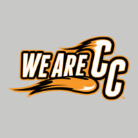 We are CC - Orange Outline - Youth DryBlend ® 50 Cotton/50 Poly T Shirt Design