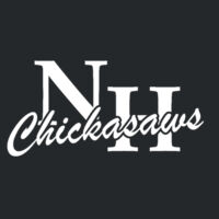 NH Chickasaws - White - DryBlend ® 50 Cotton/50 Poly T Shirt Design