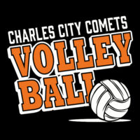 Charles City Volleyball - Unisex CVC Jersey Tee Design