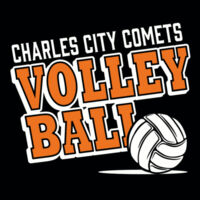 Charles City Volleyball - Long Sleeve Jersey Tee Design