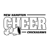 New Hampton Cheer - Long Sleeve Jersey Tee Design