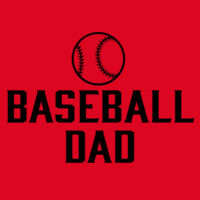 Baseball Dad - Heavy Blend Hooded Sweatshirt Design